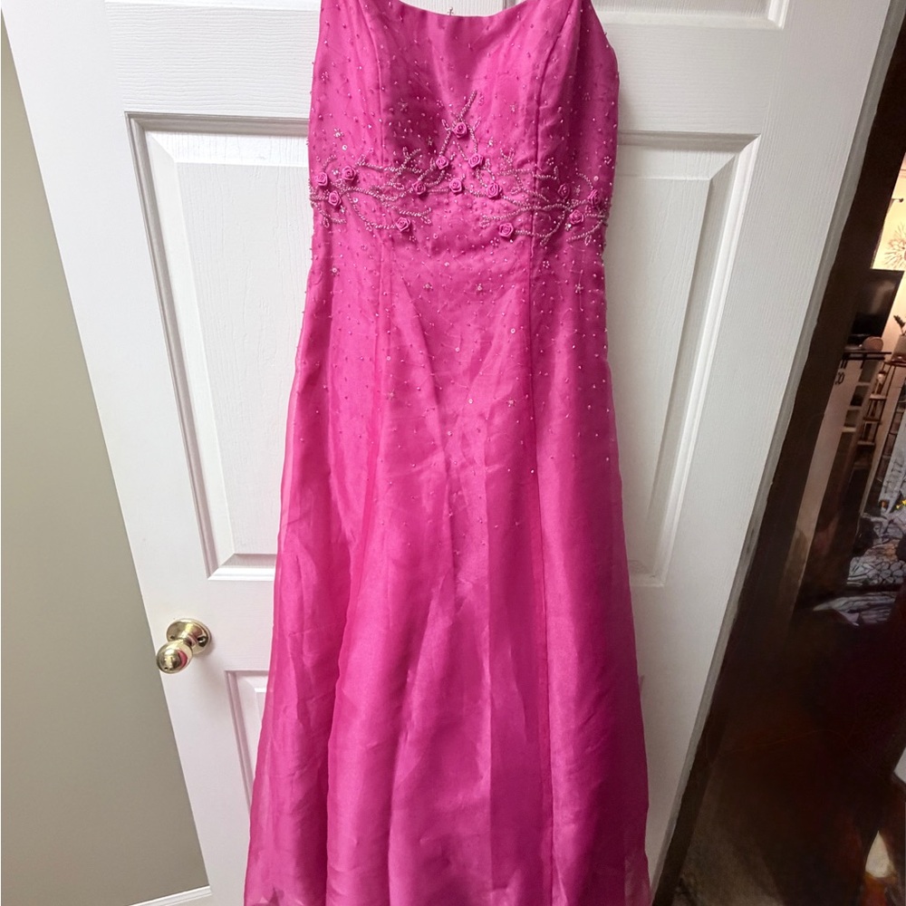 Blondie Nites Bold Pink Gown